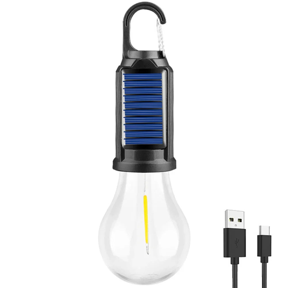 Solar Hooked Camping Light
