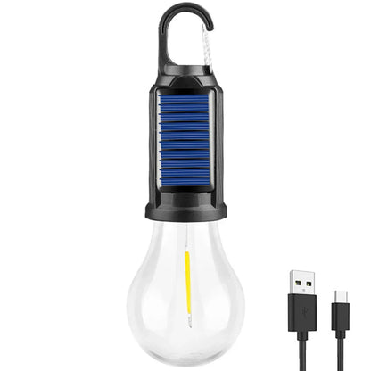 Solar Hooked Camping Light