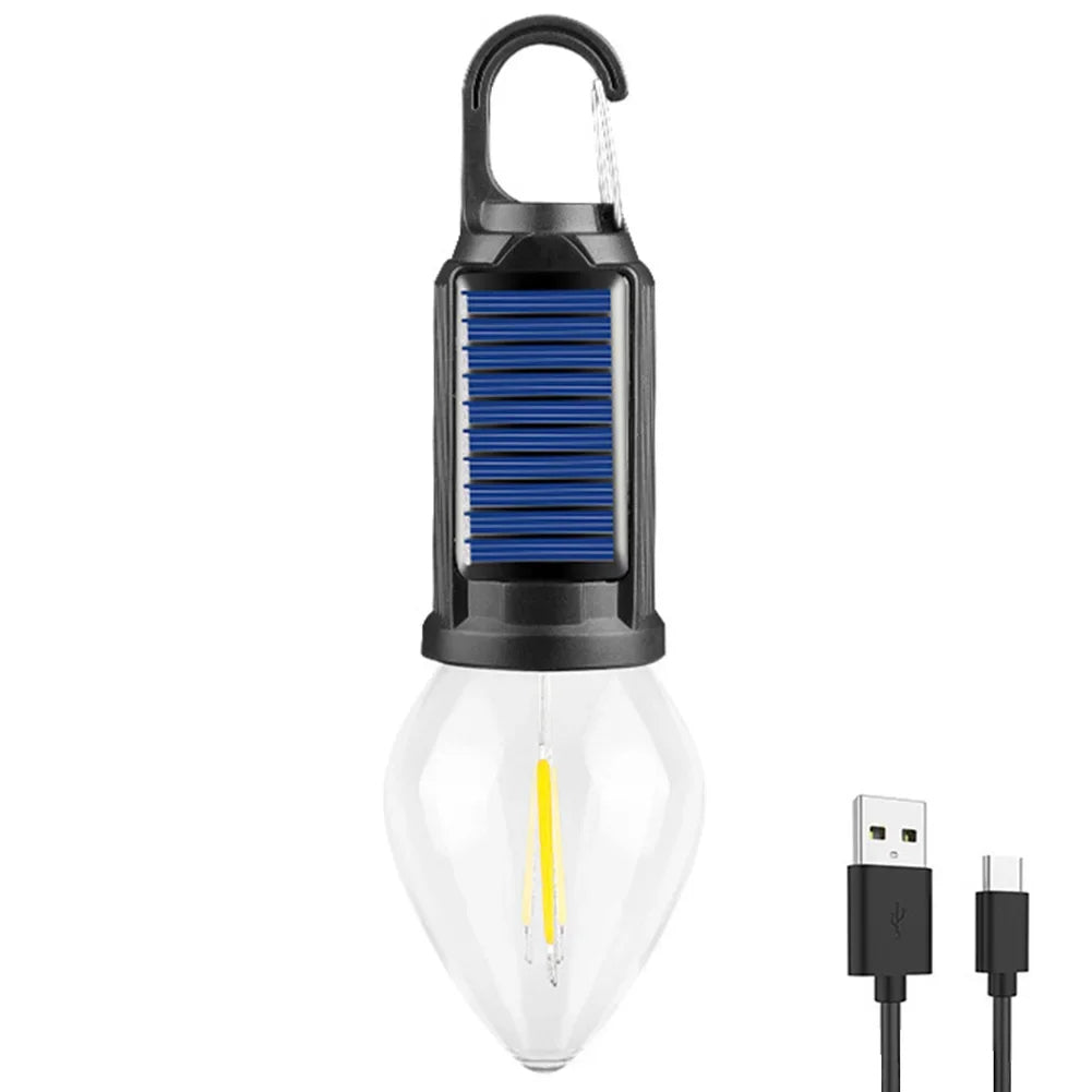 Solar Hooked Camping Light